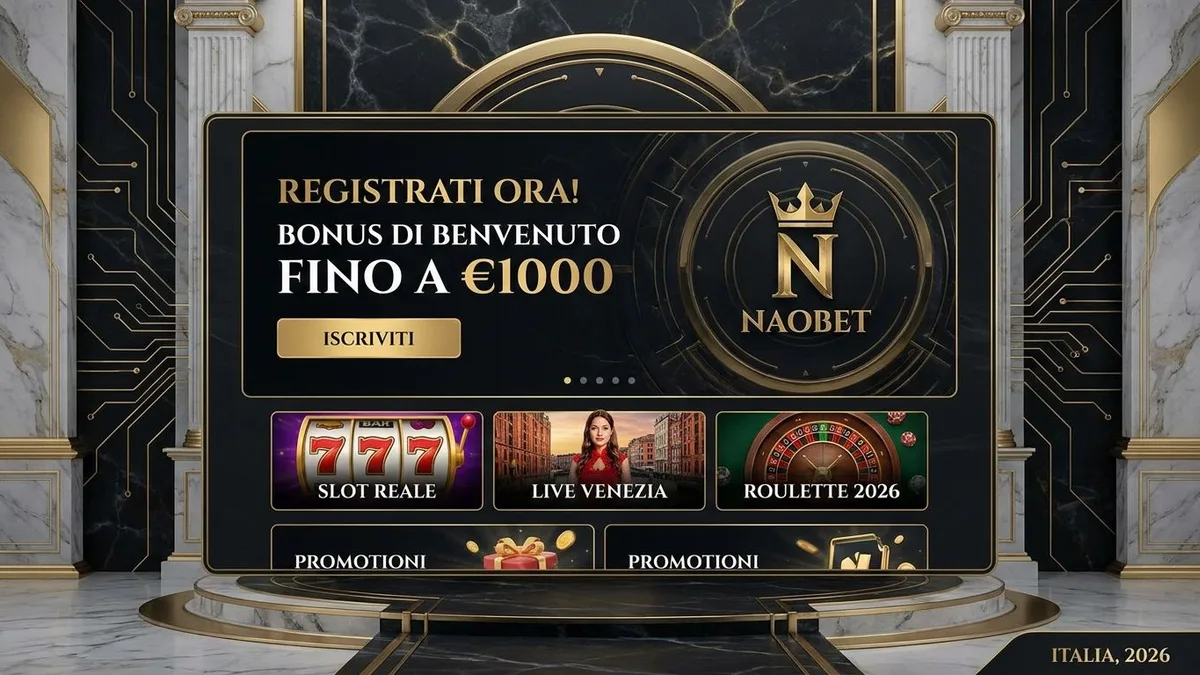 Registrazione con bonus